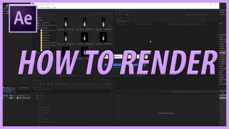 media encoder queue after effects download