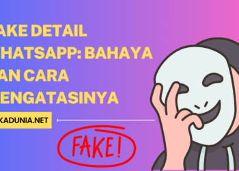 Fake Detail WhatsApp Bahaya dan Cara Mengatasinya