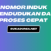 Nomor Induk Kependudukan Dana Proses Cepat Langsung Cair