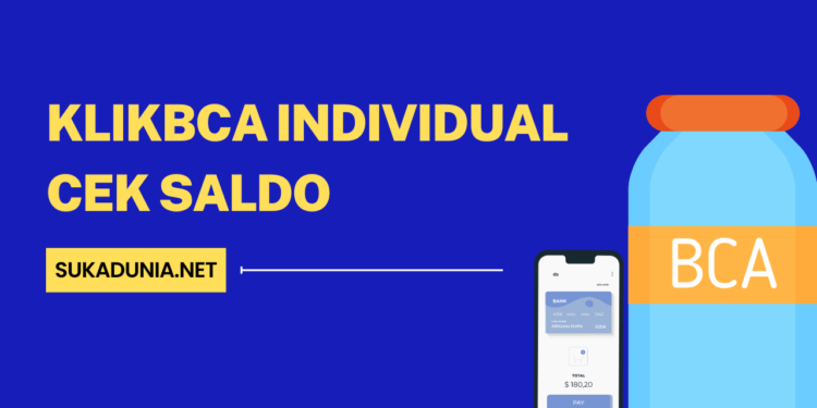 KlikBCA Individual Cek Saldo