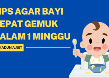 Tips Agar Bayi Cepat Gemuk dalam 1 Minggu