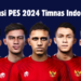Formasi PES 2024 Timnas Indonesia