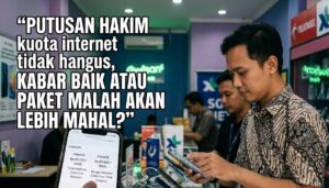 Perbandingan harga diperlukan agar kebijakan kuota internet tidak hangus benar-benar menguntungkan konsumen.