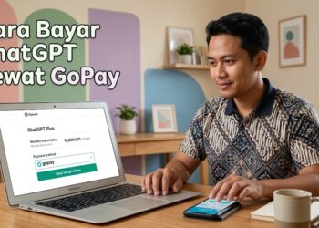 Cara bayar ChatGPT lewat GoPay melalui checkout web